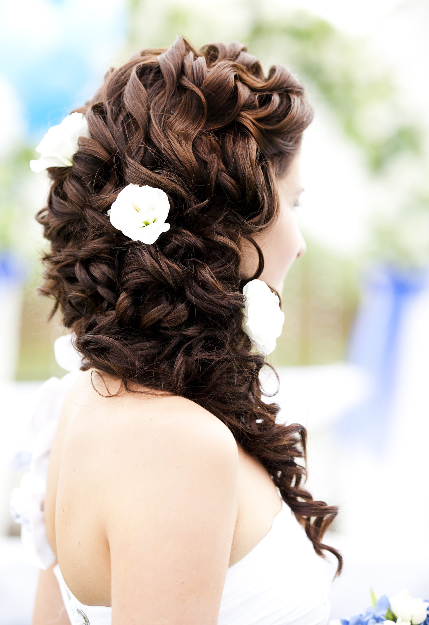 fiori, acconciatura sposa roma