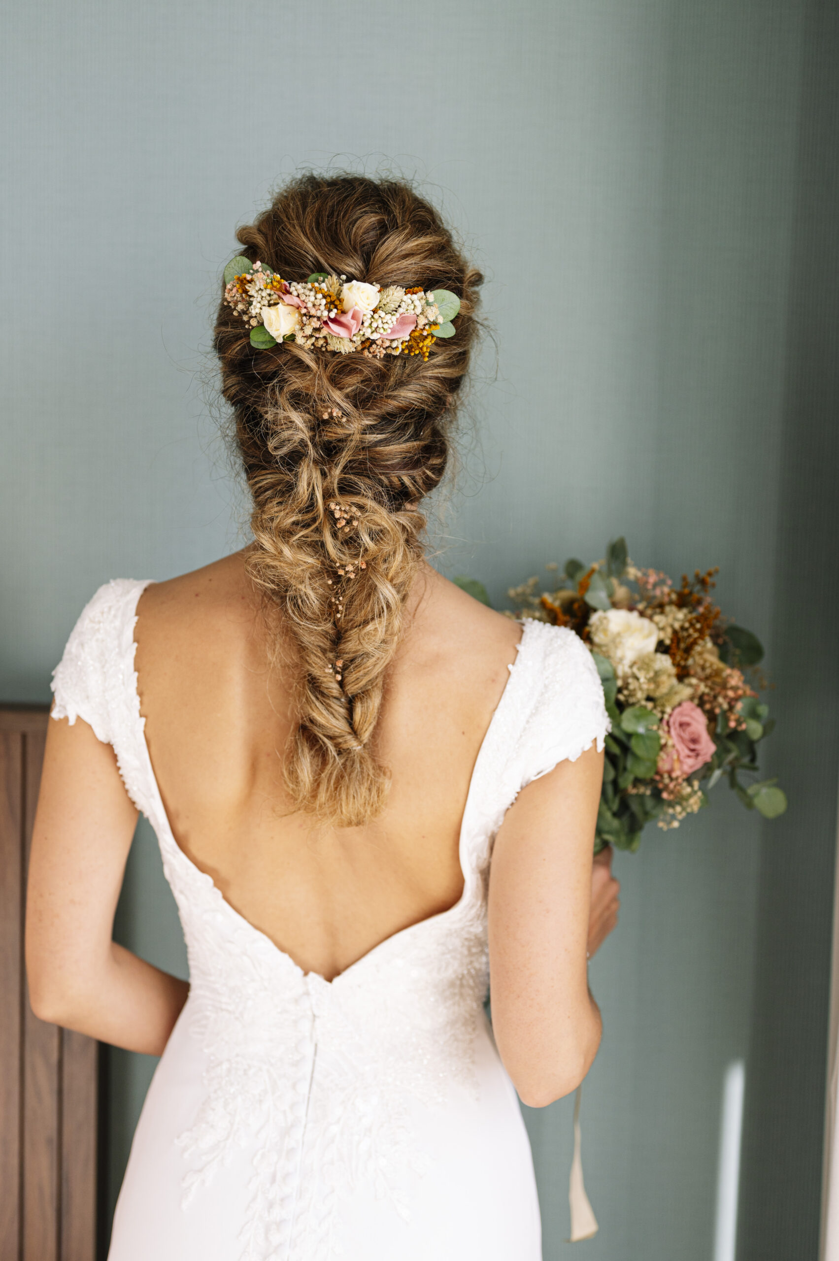 fiori acconciatura sposa roma